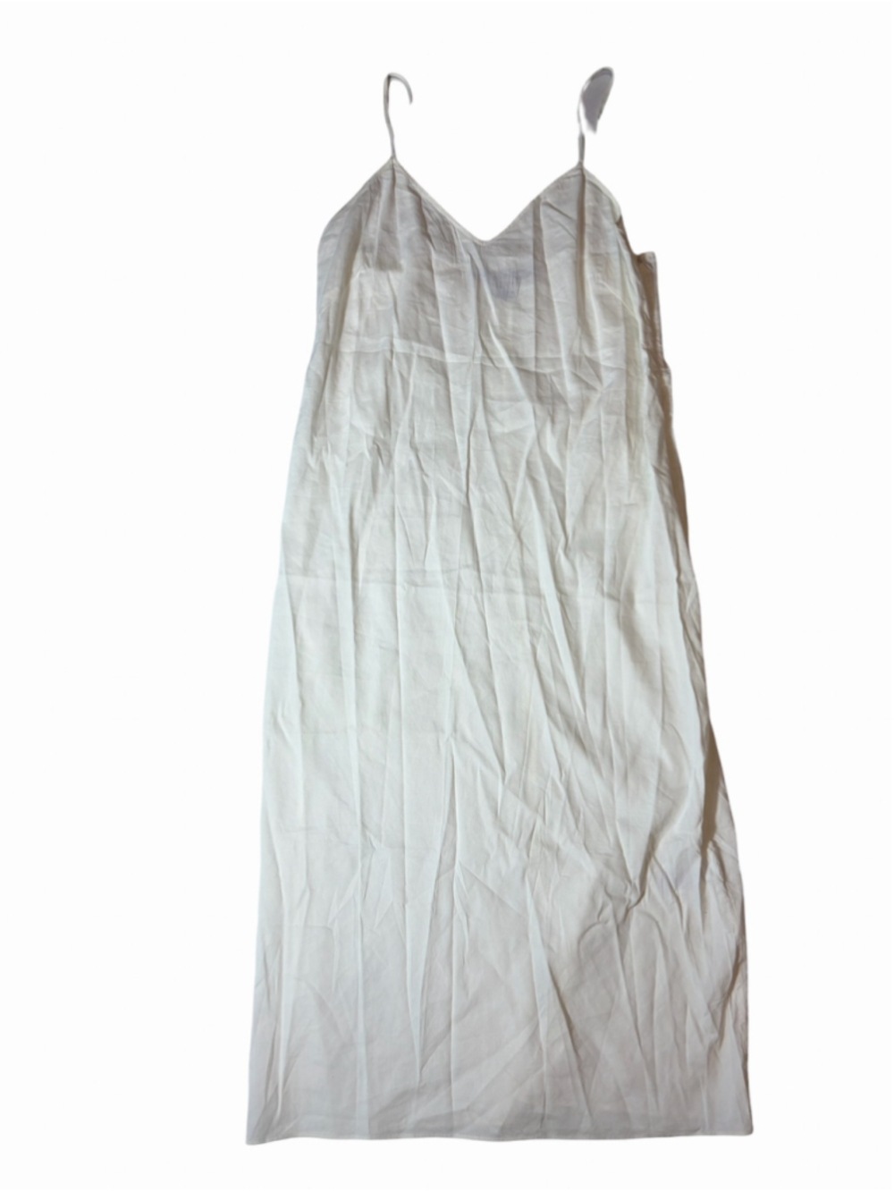 Ralph Lauren Collection Purple Label White Linen Blend Slip Dress Size 12